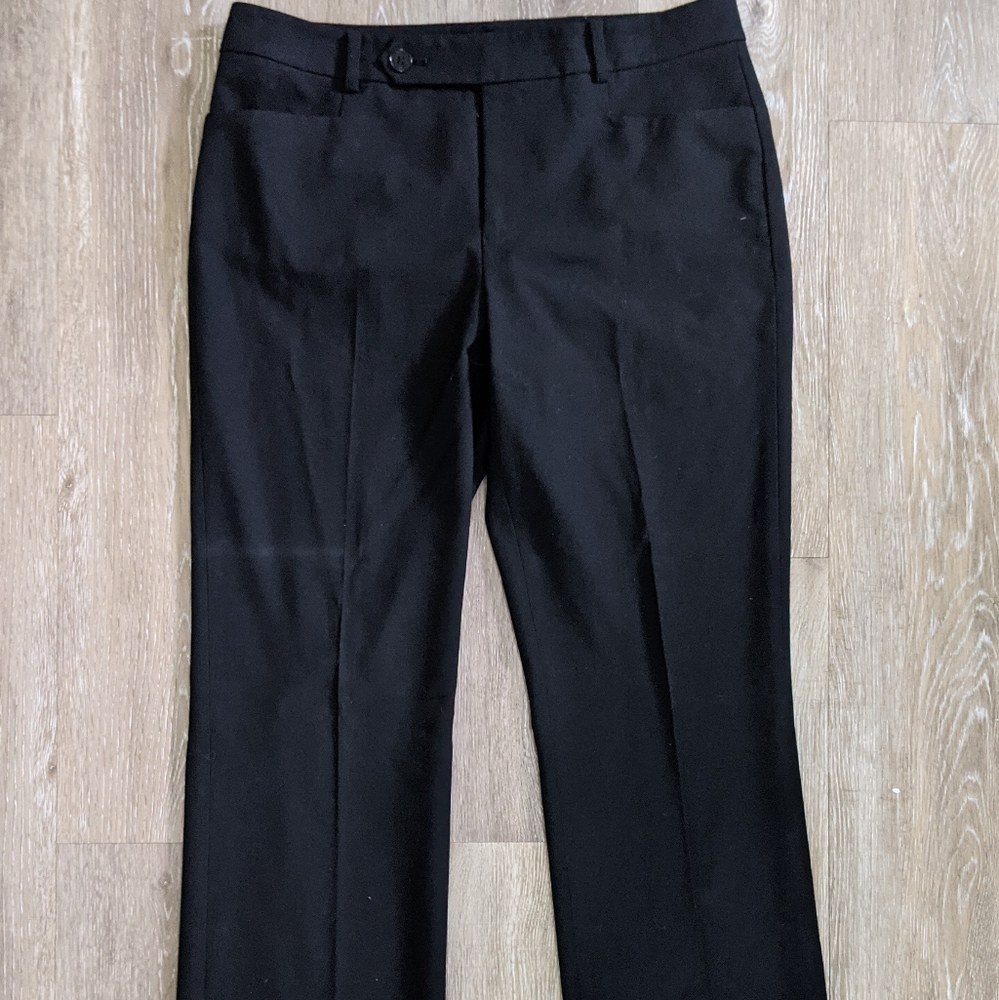 Ralph Lauren Adelle Black Trouser Dress Pants 4